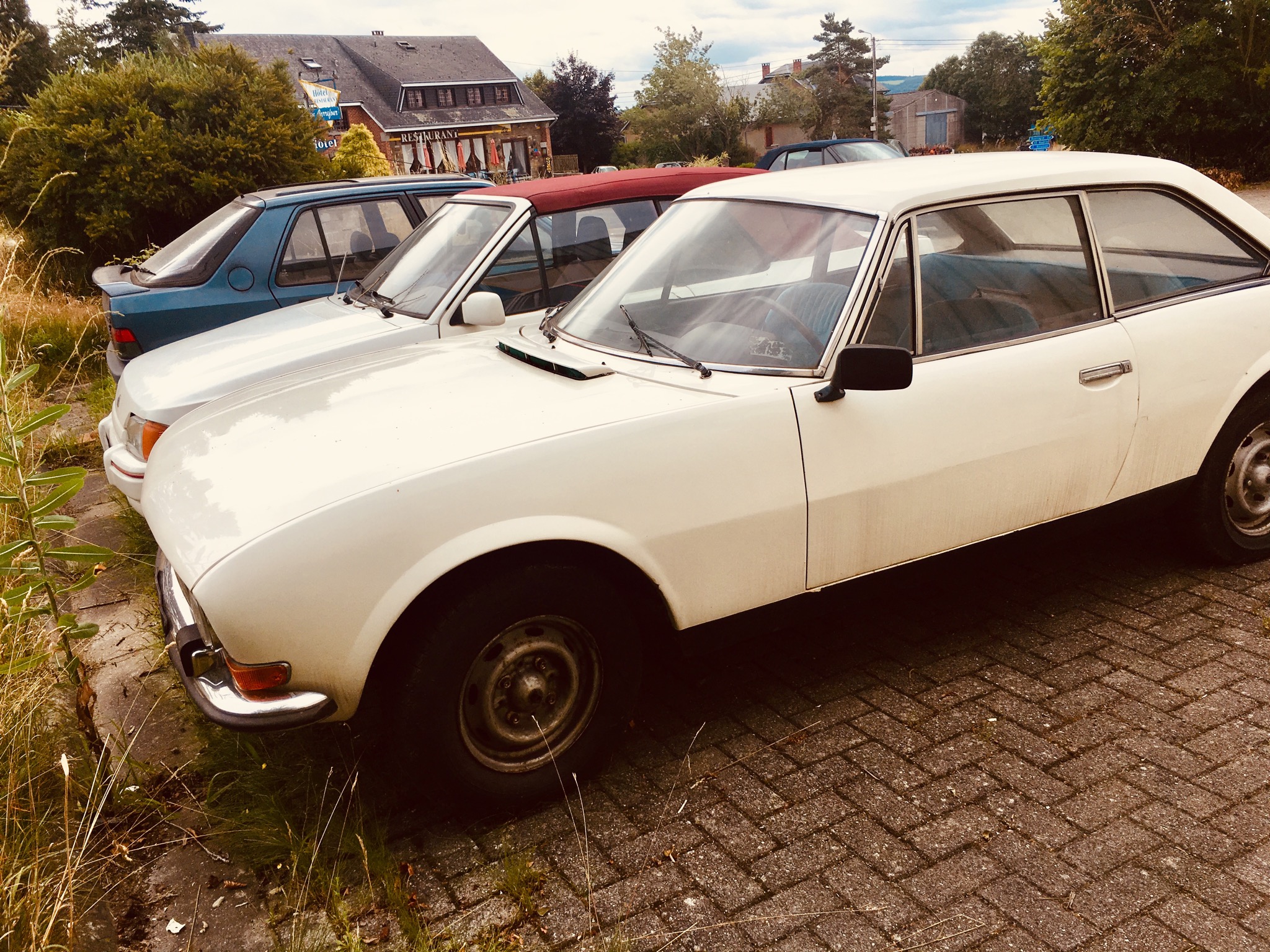 504 coupé Ardennen